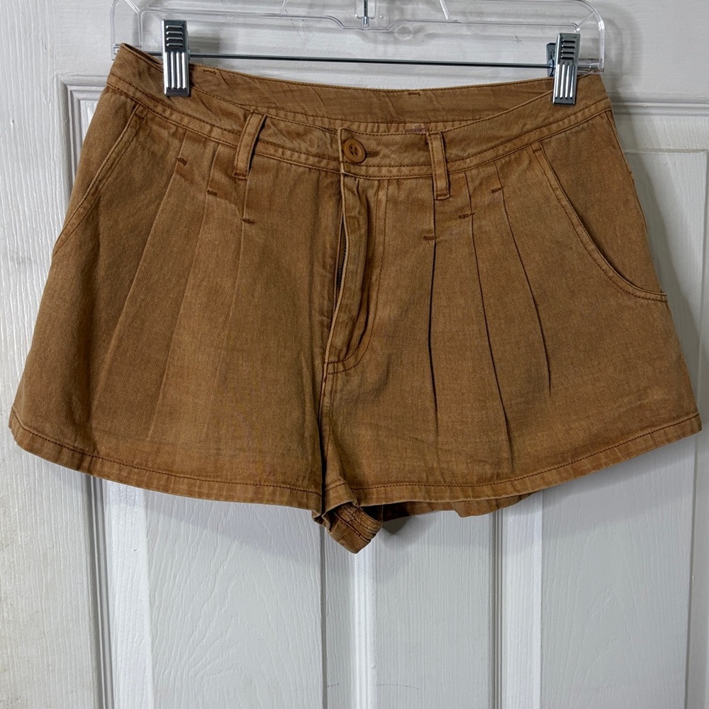 Free People Tan Shorts